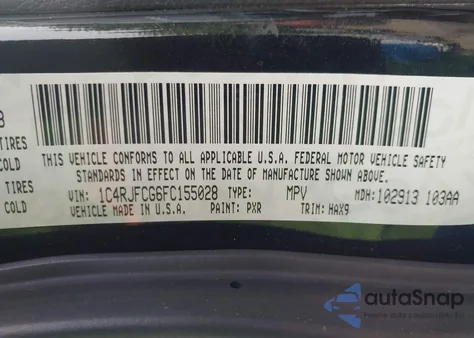 2015 Jeep Grand Cherokee High Altitude from USA, damaged, VIN 1C4RJFCG6FC155028